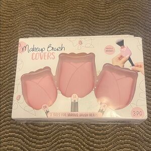 Pink Makeup Brush Covers Set